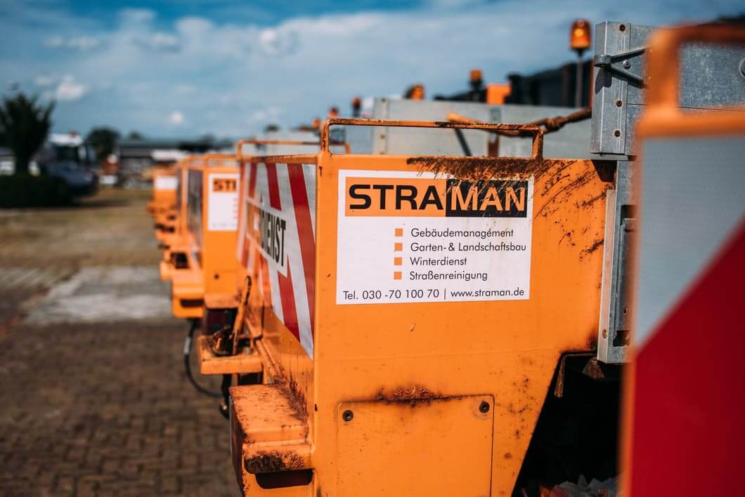 Winterdienst Flotte STRAMAN Berlin 6